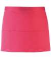 PR155 Colours 3 Pocket Apron Hot Pink colour image